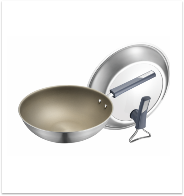 必发7790(中国区)电子集团-线上平台登录入口有钛无涂层不粘炒锅